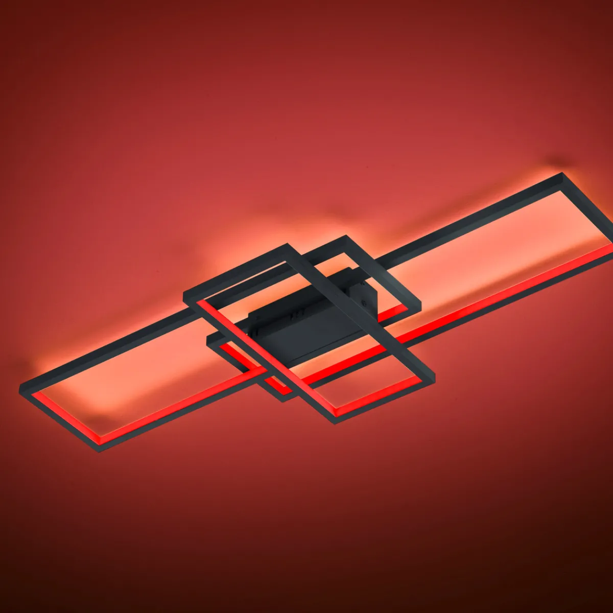 Kjøkkenbelysning Tak|Taklamper / Takplafonder>Trio Lighting Thiago taklampe - Antrasitt