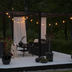 Lightup-Pris|Lysslynger>Konstsmide Tilleggsslynge 10 lys - Amber