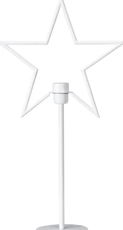Adventsstjerner|Adventsstjerner På Fot>Pr home of Scandinavia Ab TINDRA ON BASE 65CM - Hvit