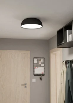 Kjøkkenbelysning Tak|Eglo>Eglo Tollos smart connect.z taklampe 40 cm 3 x 7,5W 2700-6500K RGB - Svart