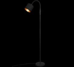 Leselamper Gulv>Reality Tommy gulvlampe 130 cm - Svart