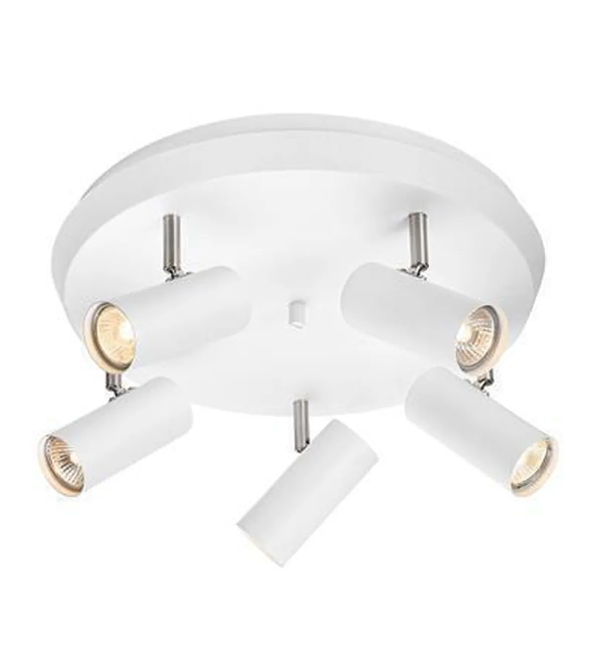 Kjøkkenbelysning Tak|Spotter & Skinner>Marksløjd Torino taklampe 5 lys - Hvit - Hvit