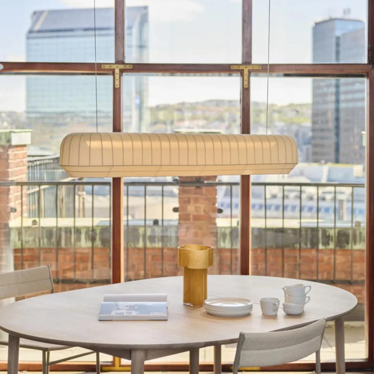 Kjøkkenbelysning Tak|Takpendler>Northern Tradition linear takpendel Offwhite