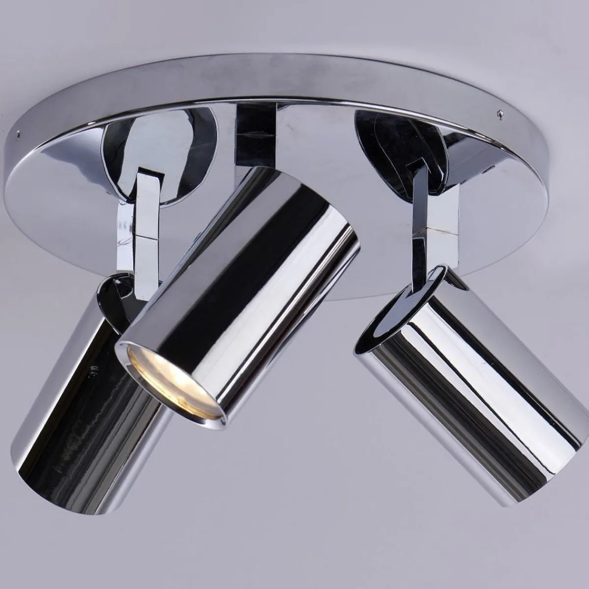 Kjøkkenbelysning Tak|Baderomsbelysning Tak>Ms - belysning Trino takspot IP44 - Stål