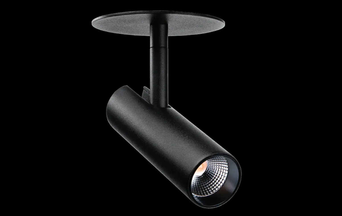 Kjøkkenbelysning Tak|Spotter & Skinner>Sg Armaturen As Tube Micro R takspot for innfelling 15W 3000K dimbar