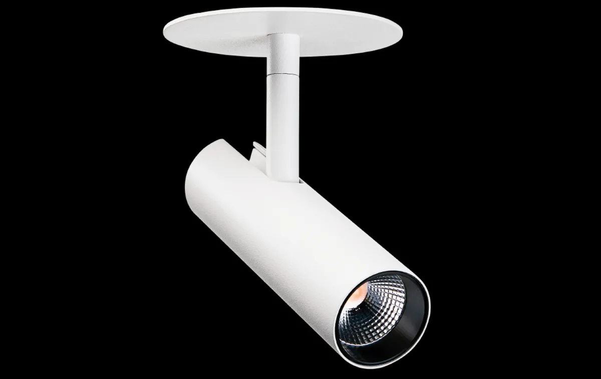 Kjøkkenbelysning Tak|Spotter & Skinner>Sg Armaturen As Tube Micro R takspot for innfelling 15W 2700K dimbar