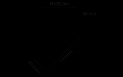 Kjøkkenbelysning Tak|Spotter & Skinner>Sg Armaturen As Tube Micro S takspot 7W 2000-2800K dim to warm