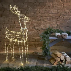 Juledekorasjoner|Julefigurer>Star Trading Tuby siluett reinsdyr 105 cm utendørsdekorasjon IP44 220 varmhvit led