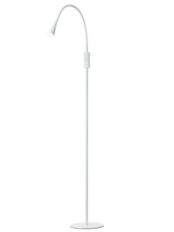 Leselamper Gulv>Nielsen Light Twist gulvlampe 3W 3000K 3 step dim - Hvit