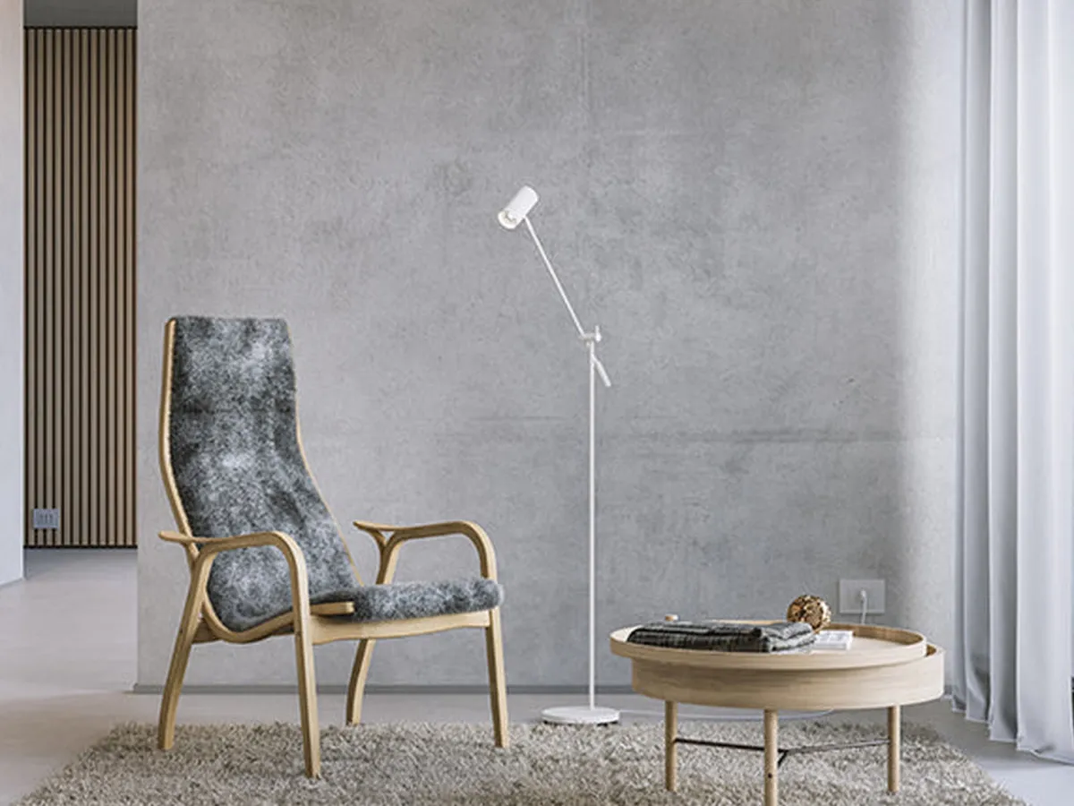 Leselamper Gulv>Belid Tyson gulvlampe m/vipp