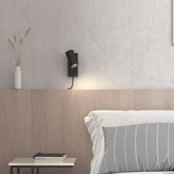 Leselamper>Belid Tyson vegglampe m/dimmer