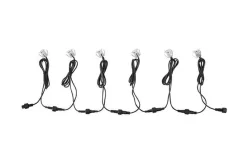 Unite 12 System>Marksløjd Unite 12 Decklight 0,4W 2700 Kelvin utendørs IP44 - 6 pakning - Børstet stål