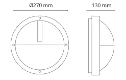 Utelamper - Veggskjold / Plafond|Kjøkkenbelysning Tak><noscript><img width=