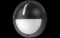 Kjøkkenbelysning Tak|Utelamper - Veggskjold / Plafond>Sg Armaturen As Uno vegglampe 11,5W LED 3000K IP65 Dimbar