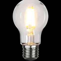 Led-Pærer E27 Sokkel>Star Trading Utendørs E27 Filament LED 2,5W 2200K 55mm ikke dimbar - Klar