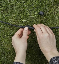 Garden 24 System>Marksløjd Utvidelseskabel 2m - Garden 24 - Svart