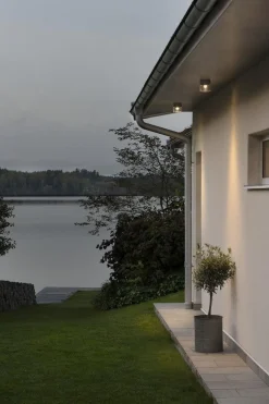 Taklamper Ute|Utendørs Downlights>Konstsmide Varese taklampe utendørs IP54 6W - grå Antrasitt