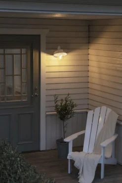 Utelamper - Klassiske Vegglamper>Konstsmide Vega vegglampe mini - Hvit