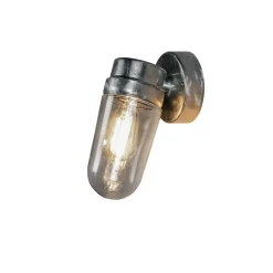 Utelamper Til Kystområder|Utelamper - Klassiske Vegglamper>Konstsmide Vega vegglampe utendørs IP54 E27 - stål Galvanisert