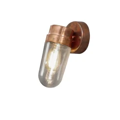 Utelamper - Klassiske Vegglamper>Konstsmide Vega vegglampe utendørs IP54 E27 - Kobber