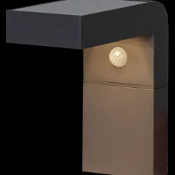 Solcellebelysning|Utelamper Med Opp/Ned Lys>Star Trading Vegglampe Solcelle med sensor - Svart