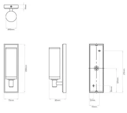 Baderomsbelysning Vegg><noscript><img width=