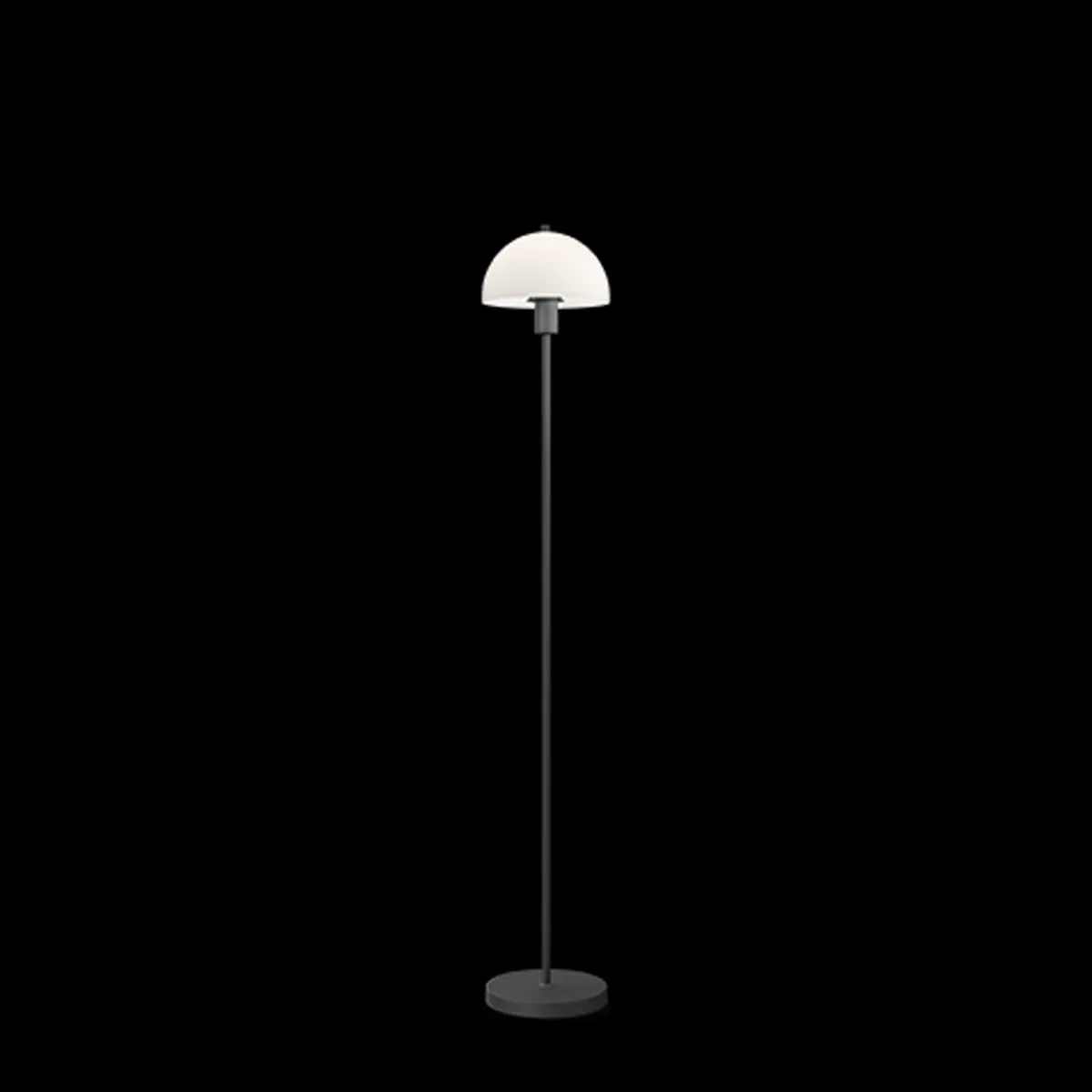 Interiørlamper Gulv>Herstal Vienda gulvlampe E14 - Hvit/Svart Hvit / Svart