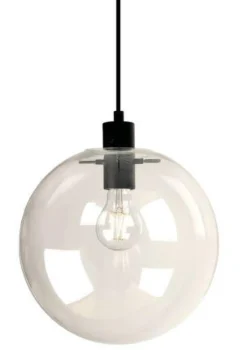 Kjøkkenbelysning Tak|Takpendler>NorDesign Viola takpendel 25 cm - Svart/klar