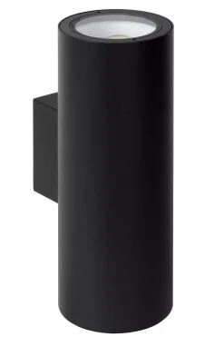 Utelamper Med Opp/Ned Lys>Lucide Volantis vegglampe utendørs opp/ned IP54 E27 - Svart