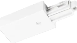 Kjøkkenbelysning Tak|Vox Spotskinner>NorDesign Vox endetilkobling (R) - Hvit