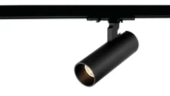 Kjøkkenbelysning Tak|Vox Spotskinner>NorDesign Vox Ezra spotskinne 4 spotter 2 meter 4x10W 2700K dimbar RA90 - Svart