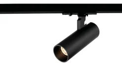 Kjøkkenbelysning Tak|Vox Spotskinner>NorDesign Vox Ezra spotskinne 5 spotter 2 meter 5x10W 3000K dimbar RA90 - Svart