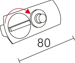 Kjøkkenbelysning Tak|Vox Spotskinner>NorDesign Vox pendeladapter for spotskinne - Hvit