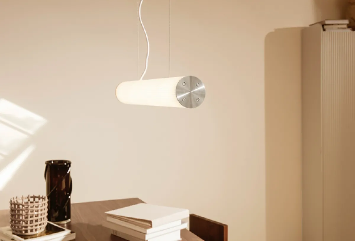 Kjøkkenbelysning Tak|Takpendler>Ferm Living Vuelta takpendel 60cm - hvit /Stål