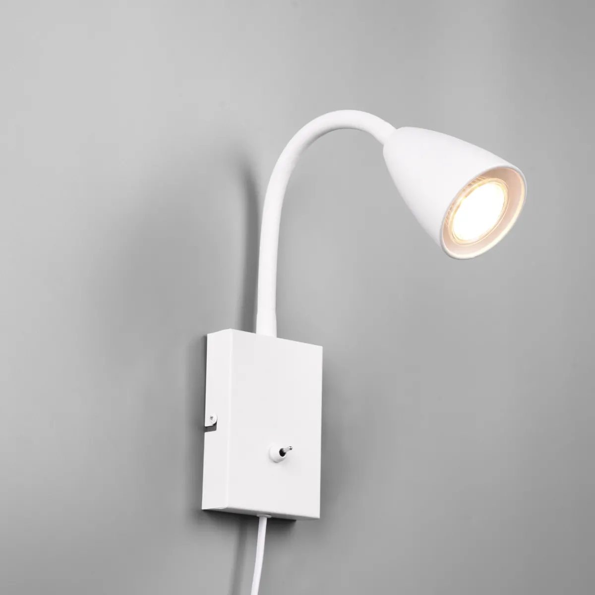 Leselamper>Trio Lighting Wanda vegglampe - Hvit