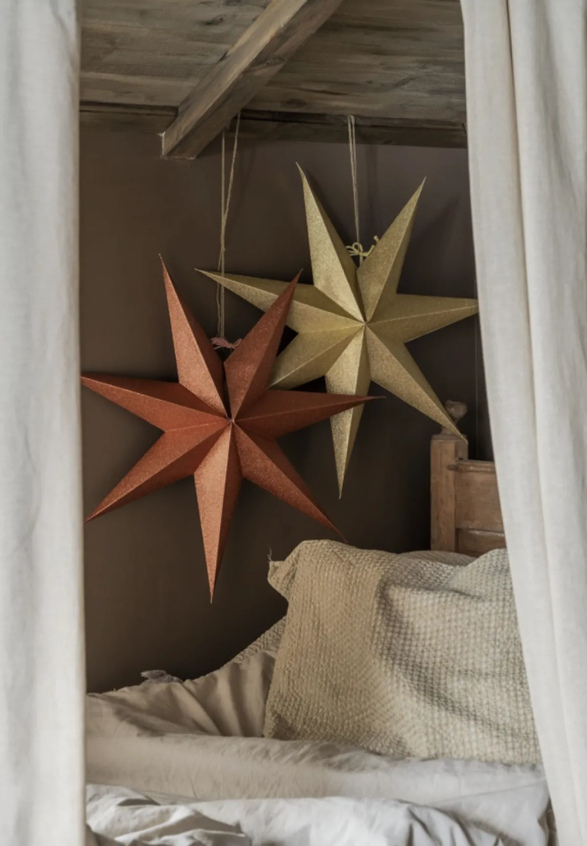 Adventsstjerner>Watt & Veke Julestjerne Tilly 60 Gold Messing