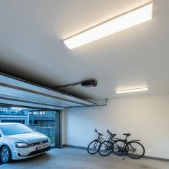 Kjøkkenbelysning Tak|Lysarmaturer & Led Panel>Sg Armaturen As Wave 1200 takarmatur 42W 3000K IP44 IK06 m/sensor - Hvit