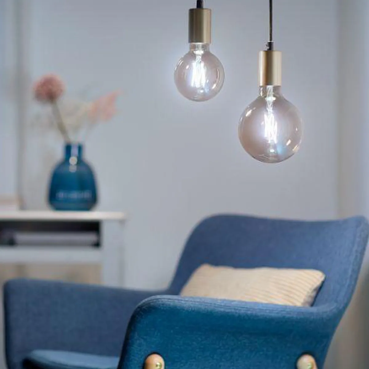 Led-Smartlyspærer|Led-Pærer Smart E27 Sokkel>WiZ E27 Lyspære filament G125 6,7W Wifi - Justerbar fargetemperatur 2000-5000 Kelvin