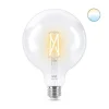 Led-Smartlyspærer|Led-Pærer Smart E27 Sokkel>WiZ E27 Lyspære filament G125 6,7W Wifi - Justerbar fargetemperatur 2700-6500 Kelvin
