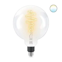 Led-Smartlyspærer|Led-Pærer Smart E27 Sokkel>WiZ E27 Lyspære filament G200 6,5W Wifi - Justerbar fargetemperatur 2700-6500 Kelvin