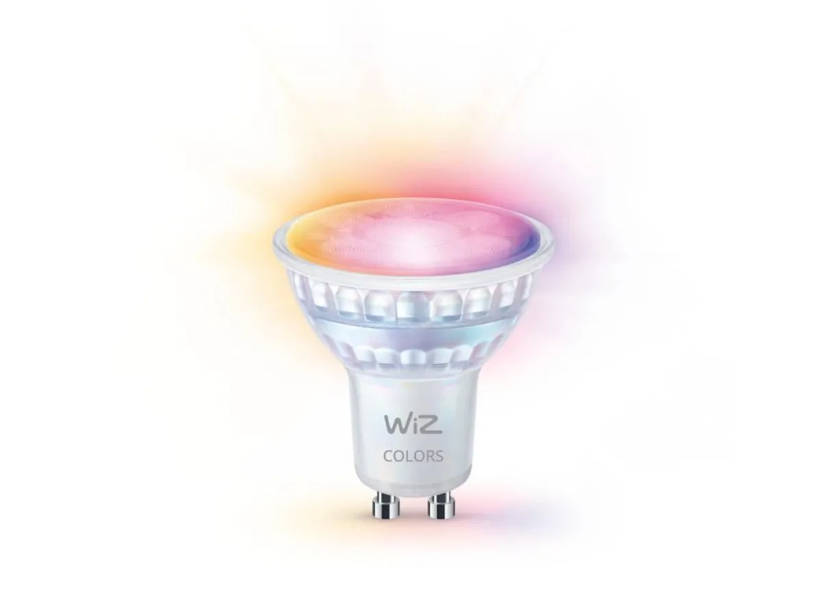 Led-Smartlyspærer|Led-Pærer Gu10 Sokkel>WiZ GU10 Lyspære 4,9W Wifi - Fullfarge
