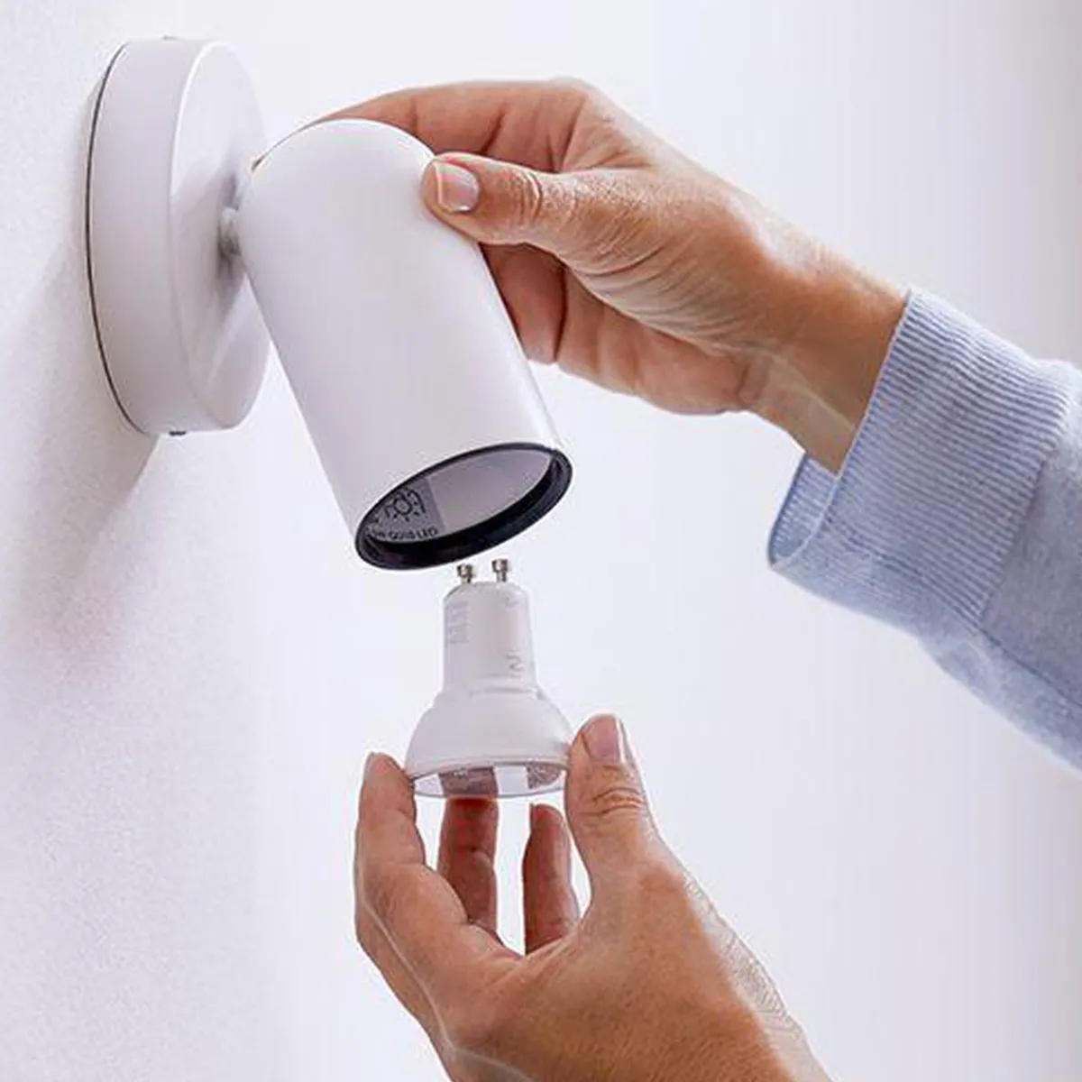 Led-Smartlyspærer|Led-Pærer Gu10 Sokkel>WiZ GU10 Lyspære 4,9W Wifi - Fullfarge