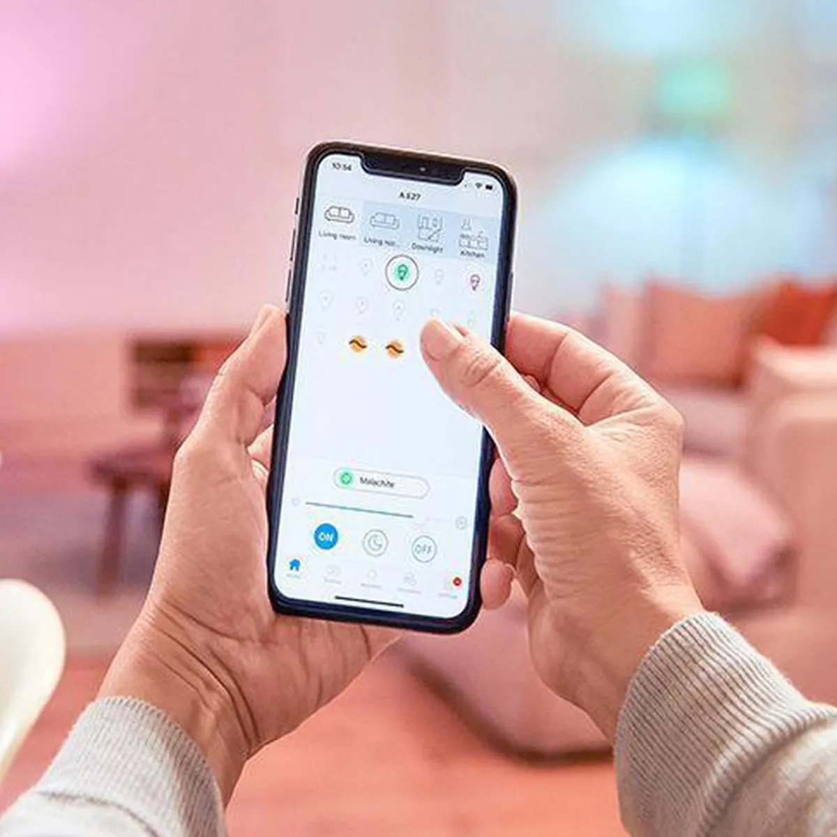 Led-Smartlyspærer|Led-Pærer Gu10 Sokkel>WiZ GU10 Lyspære 4,9W Wifi - Fullfarge