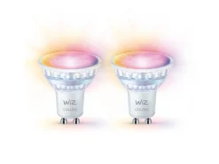 Led-Smartlyspærer|Led-Pærer Gu10 Sokkel>WiZ GU10 Lyspære 4,7W Wifi - Fullfarge 2 pakning