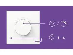 Dimmere|Dimmere>WiZ smart dimmer Hvit