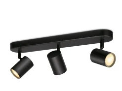 Kjøkkenbelysning Tak|Wiz>WiZ Smart Imageo 3 lys spot 3x5W 2700-6500K Wîfi - Svart