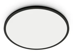 Kjøkkenbelysning Tak|Wiz>WiZ Smart Superslim taklampe 16W 2700-6500K 29,2 cm Wîfi - Svart