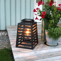 Lykter|Gulvlamper Ute>By Rydens Yankton bord/gulvlampe - Svart