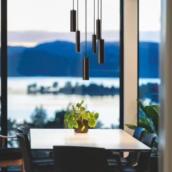 Kjøkkenbelysning Tak|Takpendler>Sg Armaturen As Zip Tube Micro pendel 7W LED 2700K