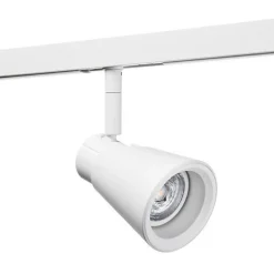 Lightup-Pris|Zip Spotskinner>Sg Armaturen As Zip Zoom spot 6W LED 2000-2800K dim to warm Hvit